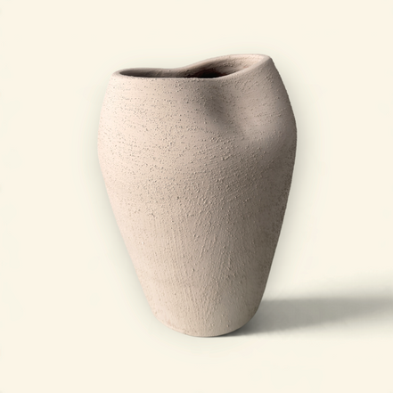 Folded Rim Vase