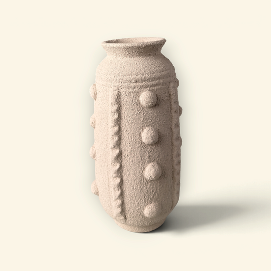 Studded Column Vase
