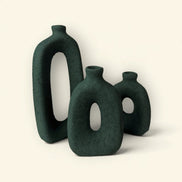 Arch Loop Ceramic Vase Trio