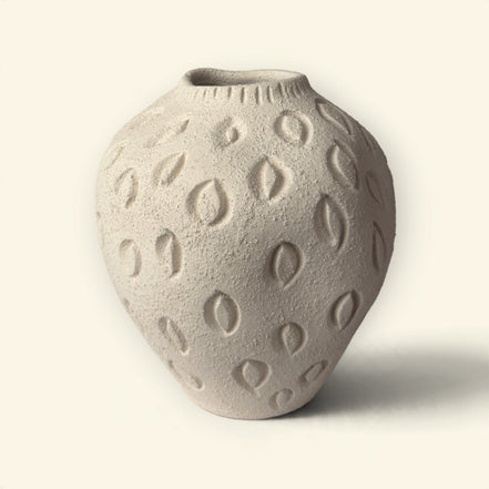 Kora Seed Pattern Statement Vase