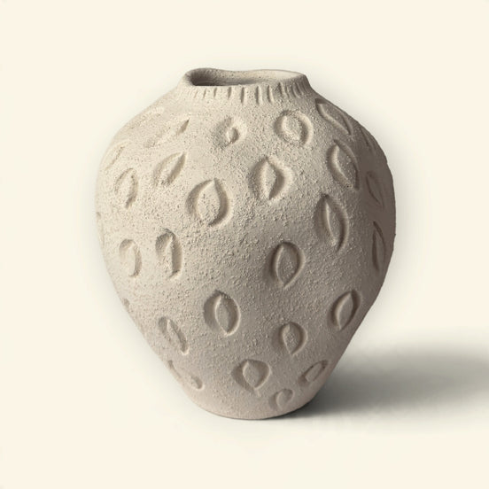 Kora Seed Pattern Statement Vase