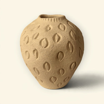 Kora Seed Pattern Statement Vase