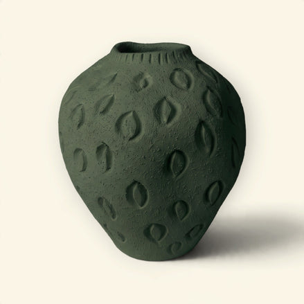 Kora Seed Pattern Statement Vase