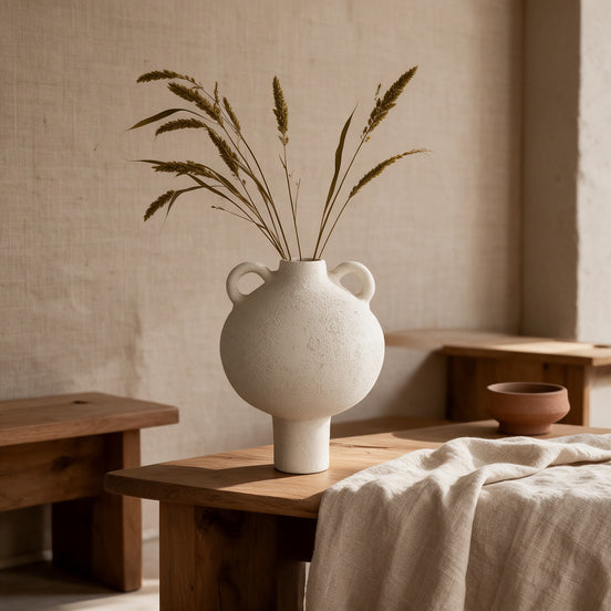 Maison Amphora Pedestal Vase