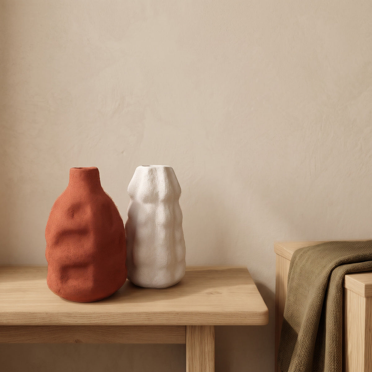 Mirage Ceramic Vase Duo