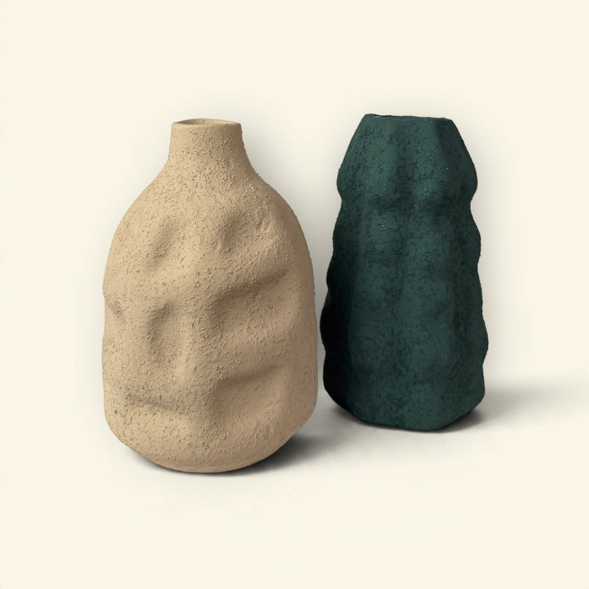 Mirage Ceramic Vase Duo