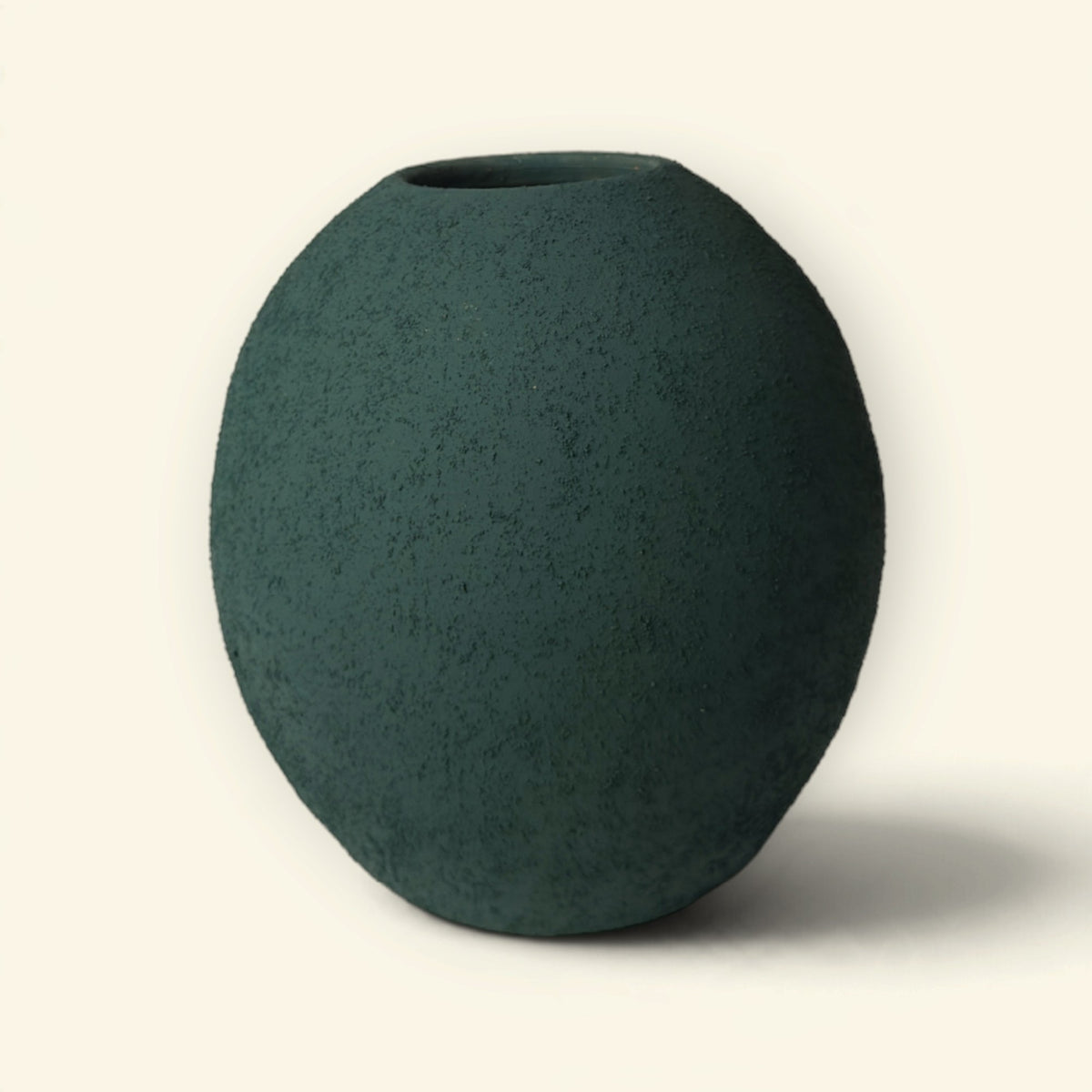 Terra Orb Ceramic Vase Duo