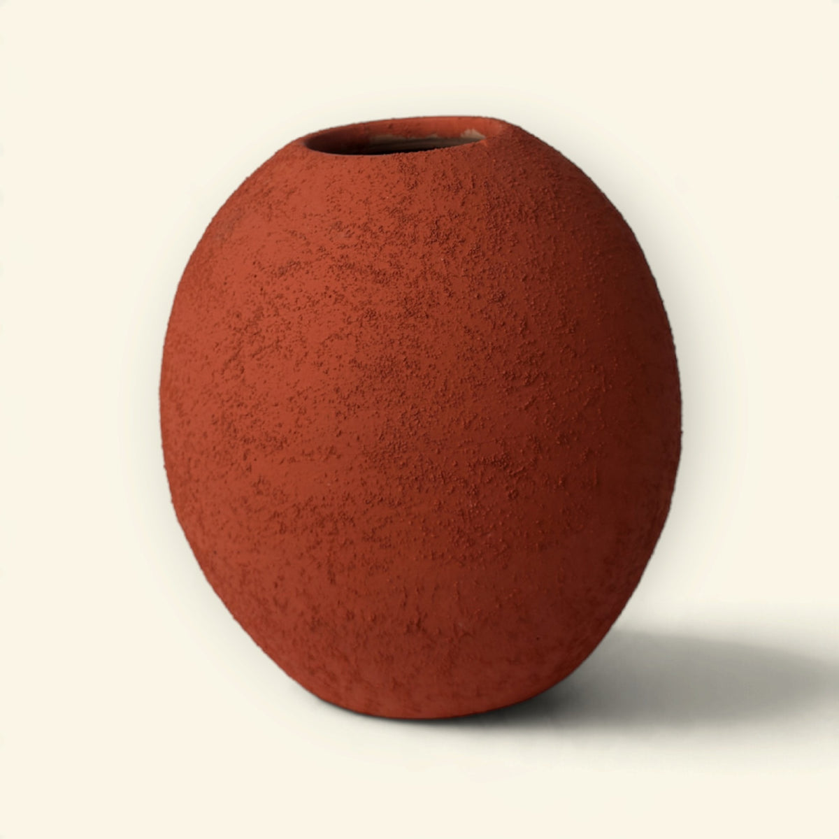 Terra Orb Ceramic Vase Duo