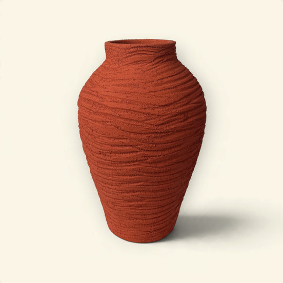 Terra Strata Amphora Vase