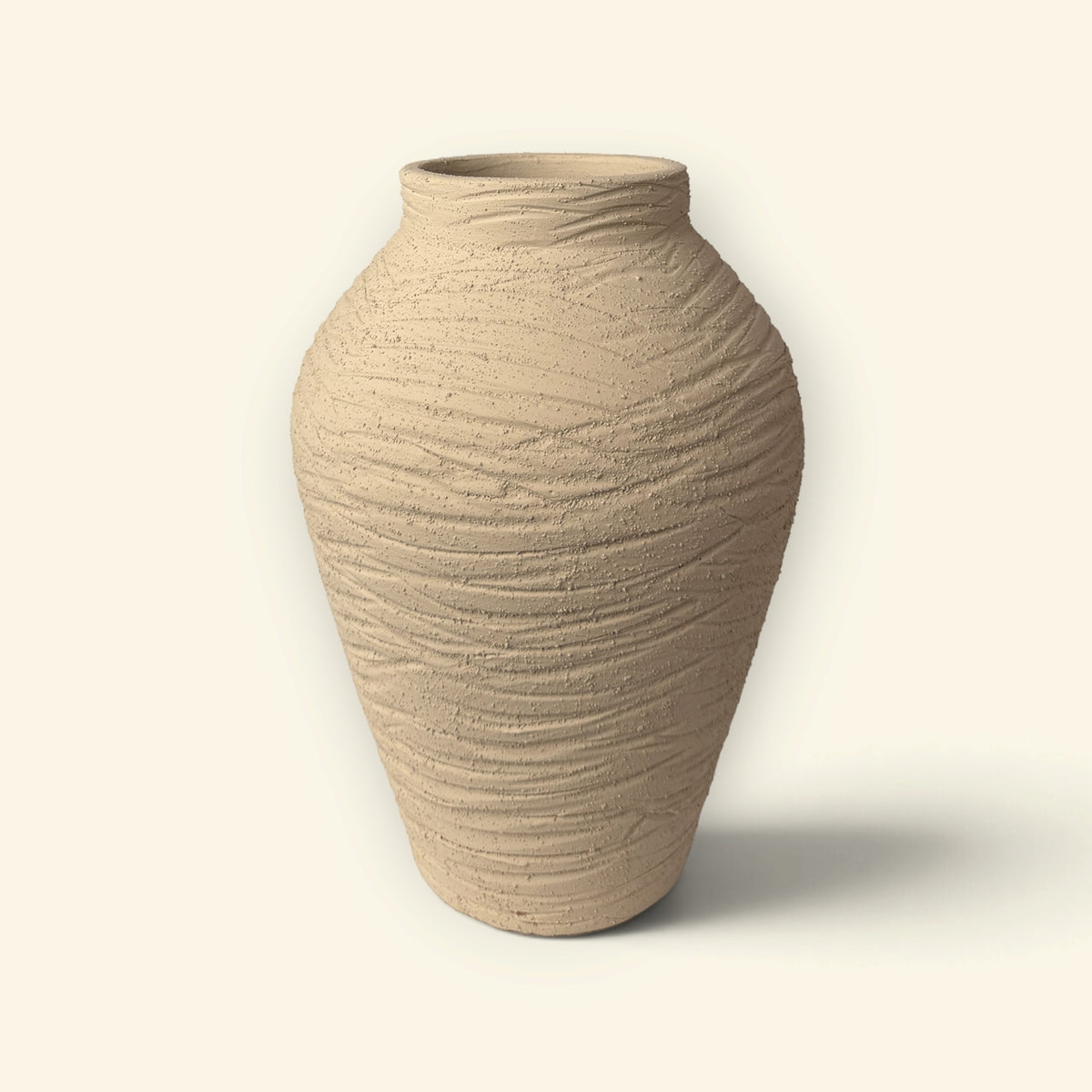Terra Strata Amphora Vase