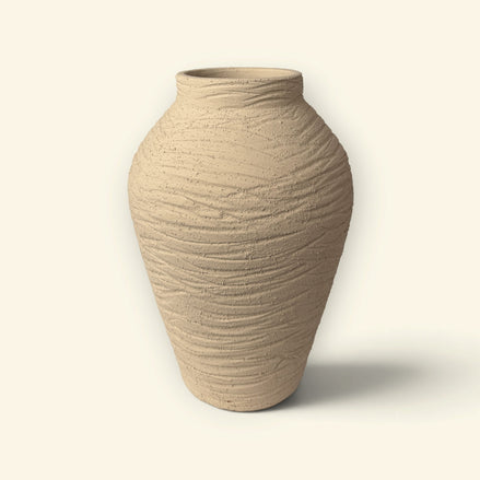 Terra Strata Amphora Vase