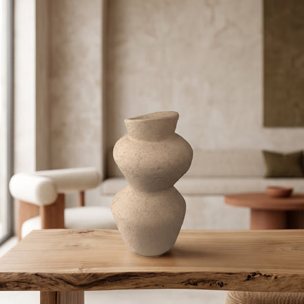 Totem Stone Sculptural Vase