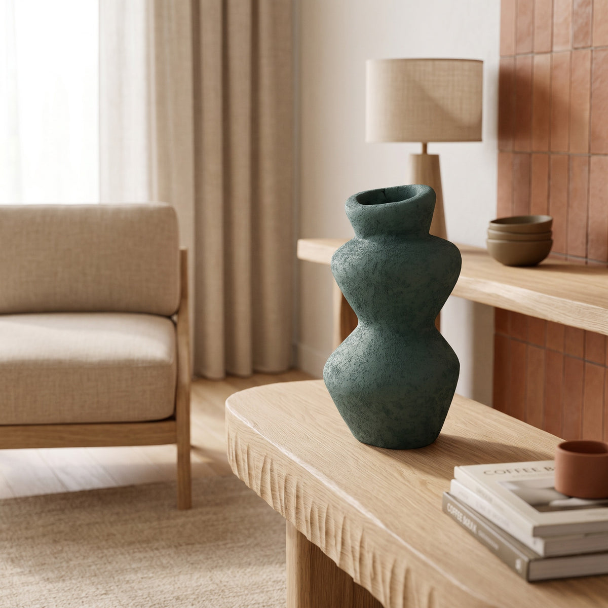 Totem Stone Sculptural Vase