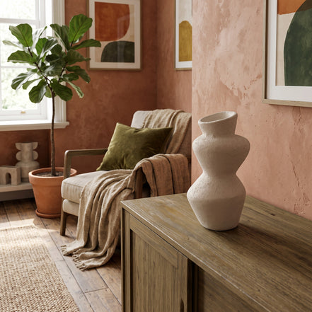 Totem Stone Sculptural Vase